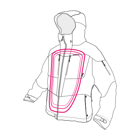 Τζάκετς O'Neil Curve Jacket Girls