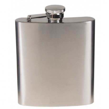 Hydration - Thermos - Bottles Stainless Steel Hip Flask 225ml