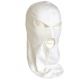 WHITE 3-HOLE COTTON BALACLAVA