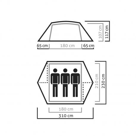 Αντίσκηνα Ορειβασίας Salewa Denali III Tent
