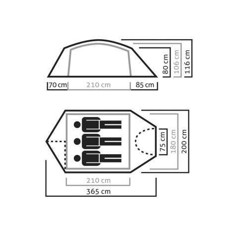 Αντίσκηνα Ορειβασίας Salewa Sierra Leone III Tent