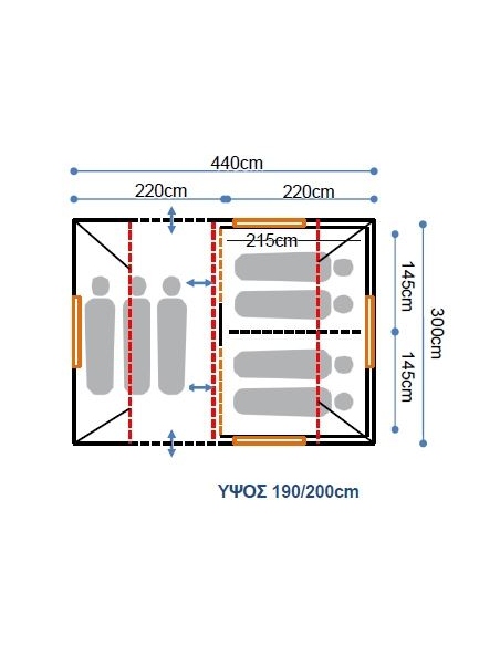 Tents Andromeda 4/7P Tent