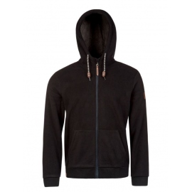 Fleece Protest Zip Up Hoodie