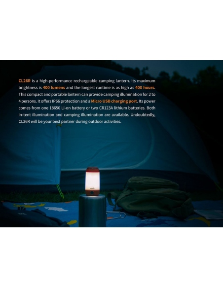 Lanterns Fenix CL26R Rechargeable Camping Lantern