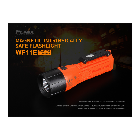 Φακοί Χειρός Αντιεκρηκτικός φακός Fenix WF11E