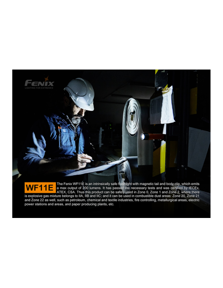 Flashlights Fenix WF11E Intrinsically Safe Flashlight