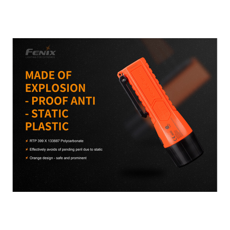 Flashlights Fenix WF11E Intrinsically Safe Flashlight