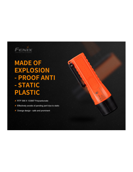 Φακοί Χειρός Αντιεκρηκτικός φακός Fenix WF11E