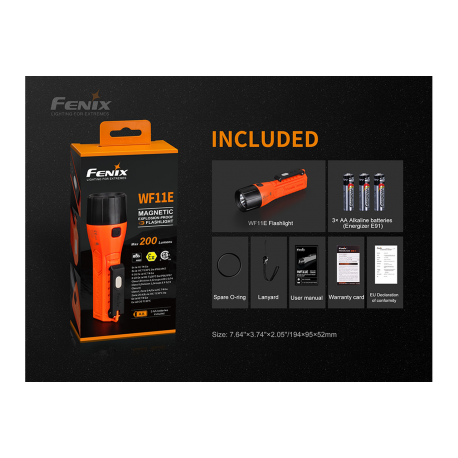 Flashlights Fenix WF11E Intrinsically Safe Flashlight