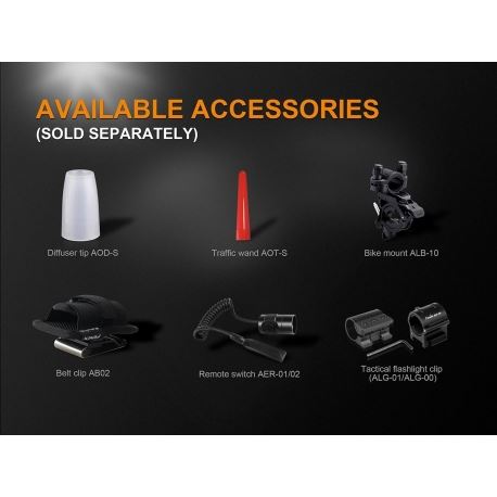 Flashlights Fenix UC35 v2.0 Rechargeable 1000 Lumens