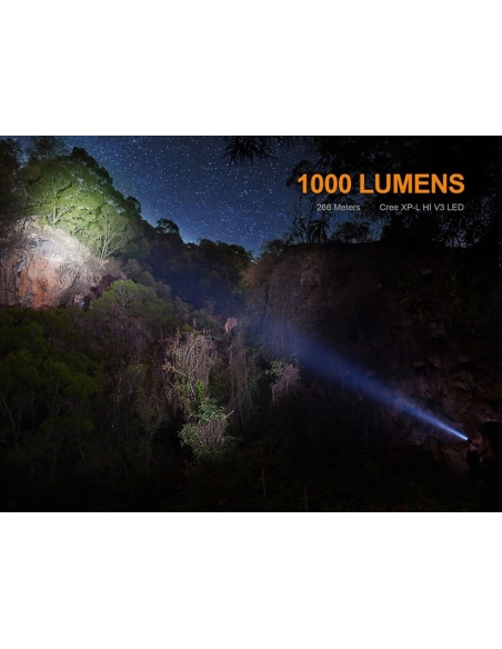 Flashlights Fenix UC35 v2.0 Rechargeable 1000 Lumens