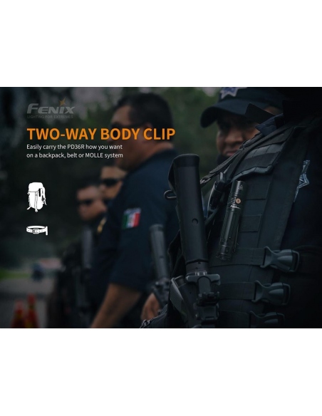 Flashlights Fenix PD36R Rechargeable 1600 Lumens