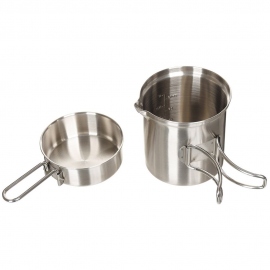 Σκεύη μαγειρέματος - Φαγητοδοχεία Stainless Steel Mess Kit
