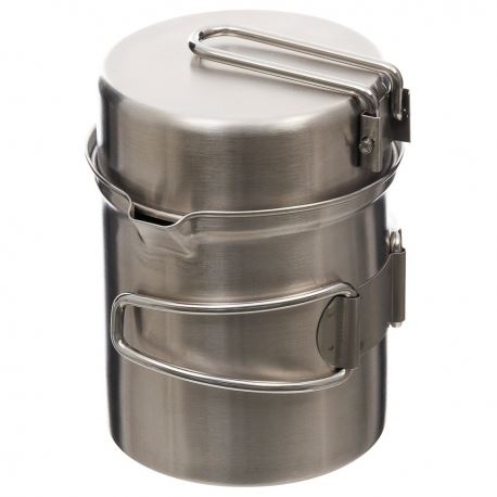 Σκεύη μαγειρέματος - Φαγητοδοχεία Stainless Steel Mess Kit Σκεύη μαγειρέματος - Φαγητοδοχεία Stainless Steel Mess Kit