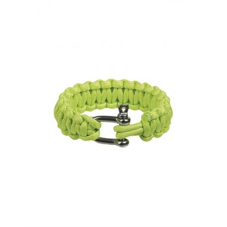 Πράσινο 22mm Paracord Bracelet - Metal Closure