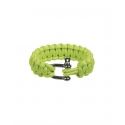 Βραχιόλια Επιβίωσης Πράσινο 22mm Paracord Bracelet - Metal Closure