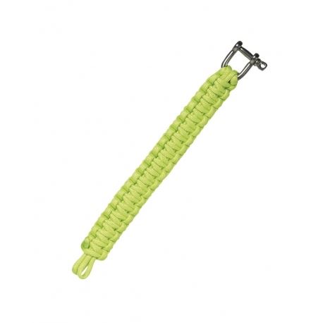 Survival Bracelets Green 22mm Paracord Bracelet - Metal Closure