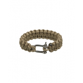 Βραχιόλια Επιβίωσης Coyote 15mm Paracord Bracelet - Metal Closure
