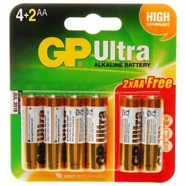 Μπαταρίες AA GP Ultra Alkaline Battery