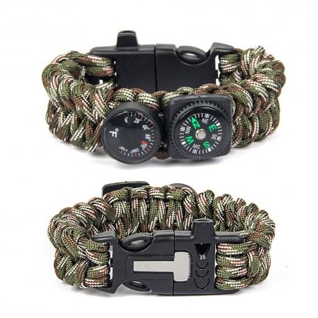 Paracord bracelet 4-in-1