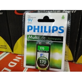 Μπαταρίες Philips MultiLife 9V Rechargeable Battery