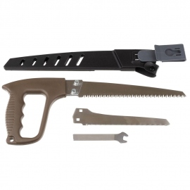 Saws Hand Saw, 2 saw blades, sheath with belt clip