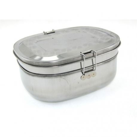 Cook Sets - Food Jars Double-Deck Stainless Steel Mess Kit