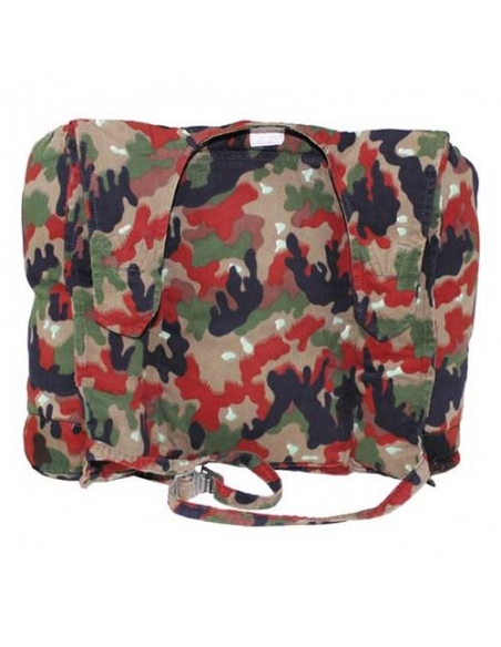 Military - Vintage Swiss Army Camo Backpack