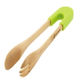Cutlery Outwell Multi Kitchen Tool Bamboo Green