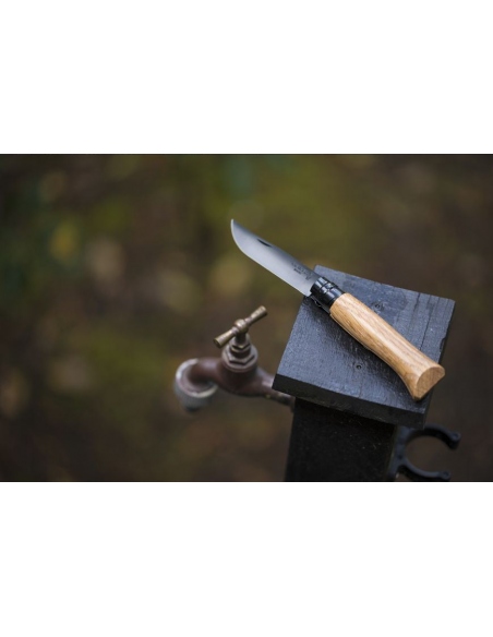 Pocketknifes Opinel No 8 Black Oak