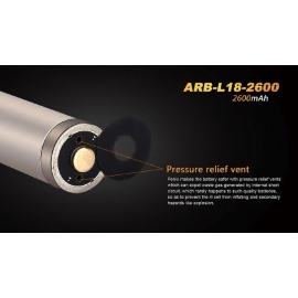 Μπαταρίες Fenix 18650 Battery 2600mAh 2