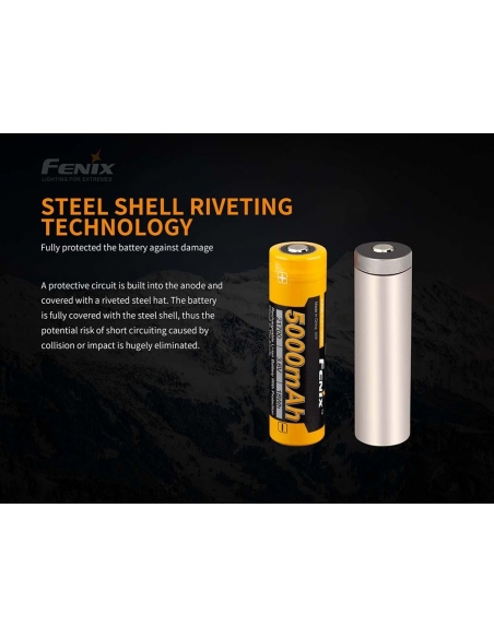 Μπαταρίες Fenix 21700 Battery 5000mAh