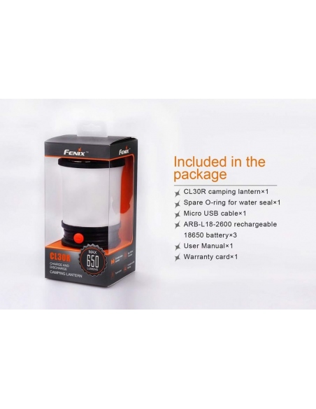 Lanterns Fenix CL30R Rechargeable Camping Lantern