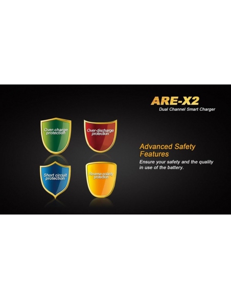 Φορτιστές Fenix ARE-X2 Dual Battery Charger