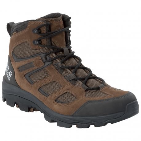 Boots - Hiking Shoes Jack Wolfskin Men's Vojo 3 Texapore Mid Brown Boots - Hiking Shoes Jack Wolfskin Men's Vojo 3 Texapore Mid Brown