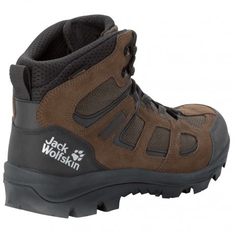 Boots - Hiking Shoes Jack Wolfskin Men's Vojo 3 Texapore Mid Brown Boots - Hiking Shoes Jack Wolfskin Men's Vojo 3 Texapore Mid Brown