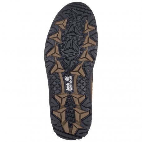 Boots - Hiking Shoes Jack Wolfskin Men's Vojo 3 Texapore Mid Brown Boots - Hiking Shoes Jack Wolfskin Men's Vojo 3 Texapore Mid Brown