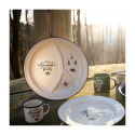Cook Sets - Food Jars Enamel Adventure Divider Plate