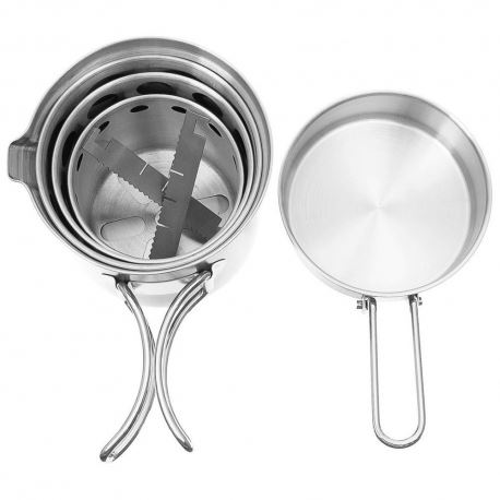 Cook Sets - Food Jars Stainless Steel Travel Cook Set