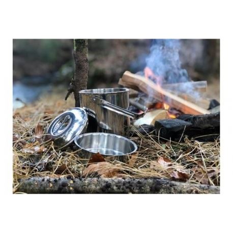 Cook Sets - Food Jars Billy Can Stainless Steel Pot