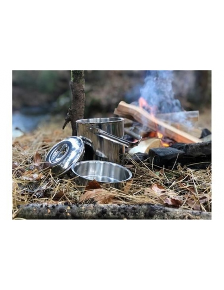 Cook Sets - Food Jars Billy Can Stainless Steel Pot