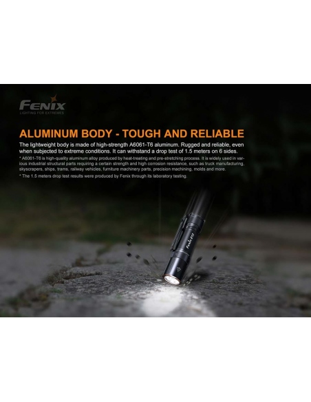 Flashlights Fenix E12 V2.0 Flashlight 160 Lumens