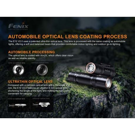 Flashlights Fenix E12 V2.0 Flashlight 160 Lumens