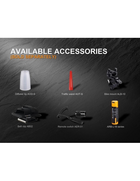 Φακοί Χειρός Fenix PD35 Flashlight 1000 Lumens