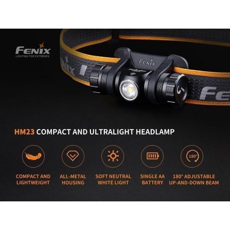 Headlamps Fenix HM23 Headlamp 240 Lumens