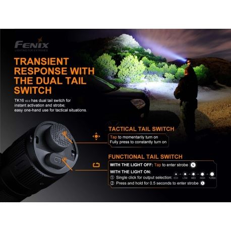Flashlights Fenix TK16 V2.0 Flashlight 3100 Lumens