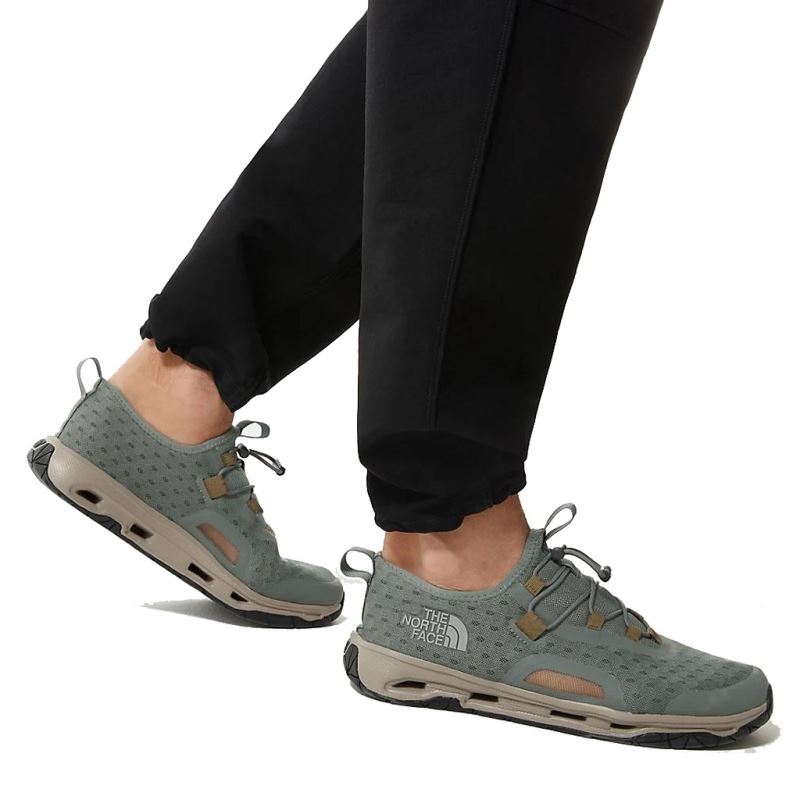 The North Face Men's Skagit Water Shoe Agave Green Petridis Stores