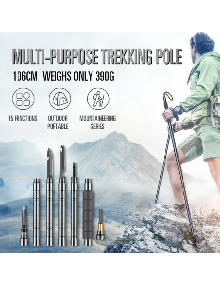 Μπατόν Ορειβασίας Tactical Trekking Pole