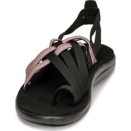 Sandals Teva Women's Voya Strappy Antiguous Black