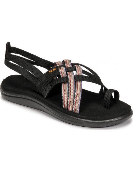 Sandals Teva Women's Voya Strappy Antiguous Black